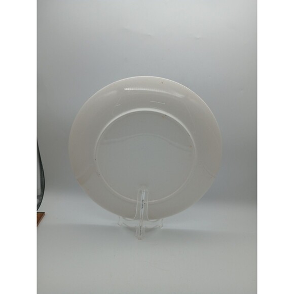 Taylor Smith And Taylor Springdale Daisy Platter Round Yellow Orange MCM 12.25" - Picture 4 of 5